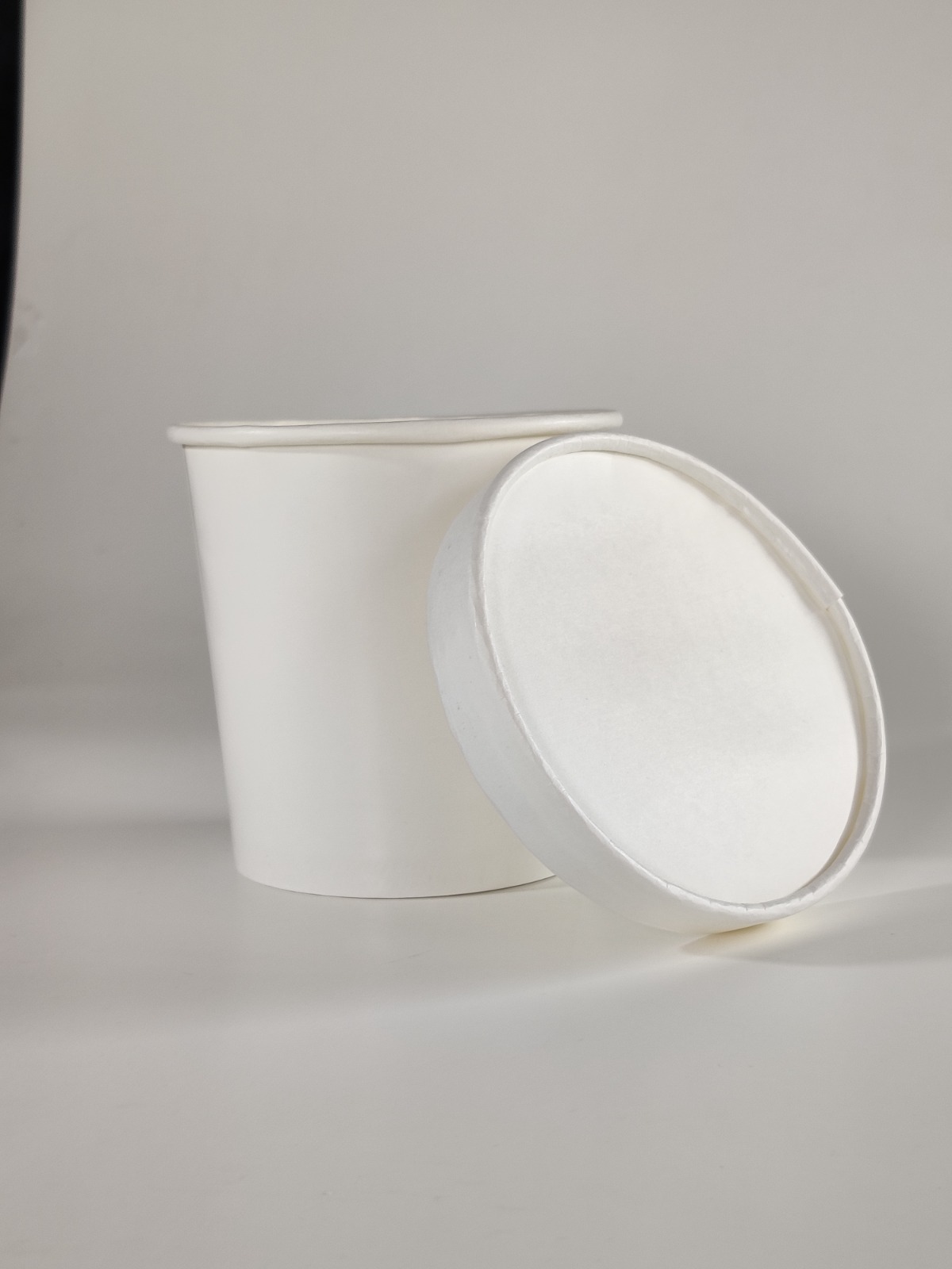 Paper food container - White - 500 ml