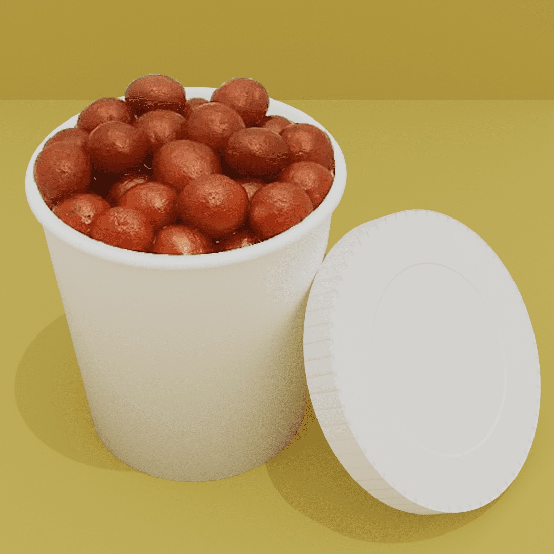 Paper Food Container - Capacity: 700 Milliliter (Ml)