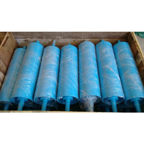 80Mm Belt Conveyor Head Pulley - Color: Blue