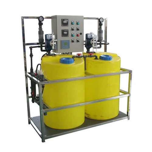 1000 Lph Automatic Dosing Pump Machine - Color: Yellow