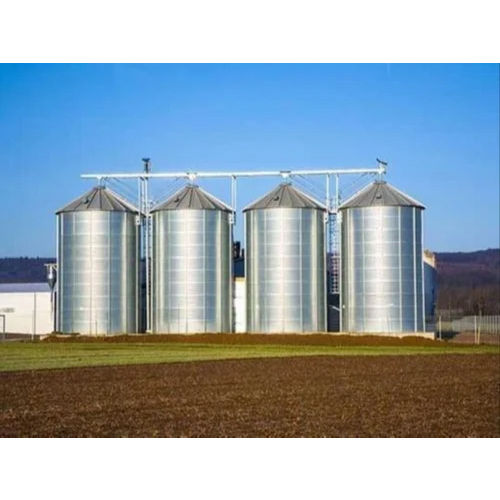 50 Ton Grain Storage Silo - Finish: Polished