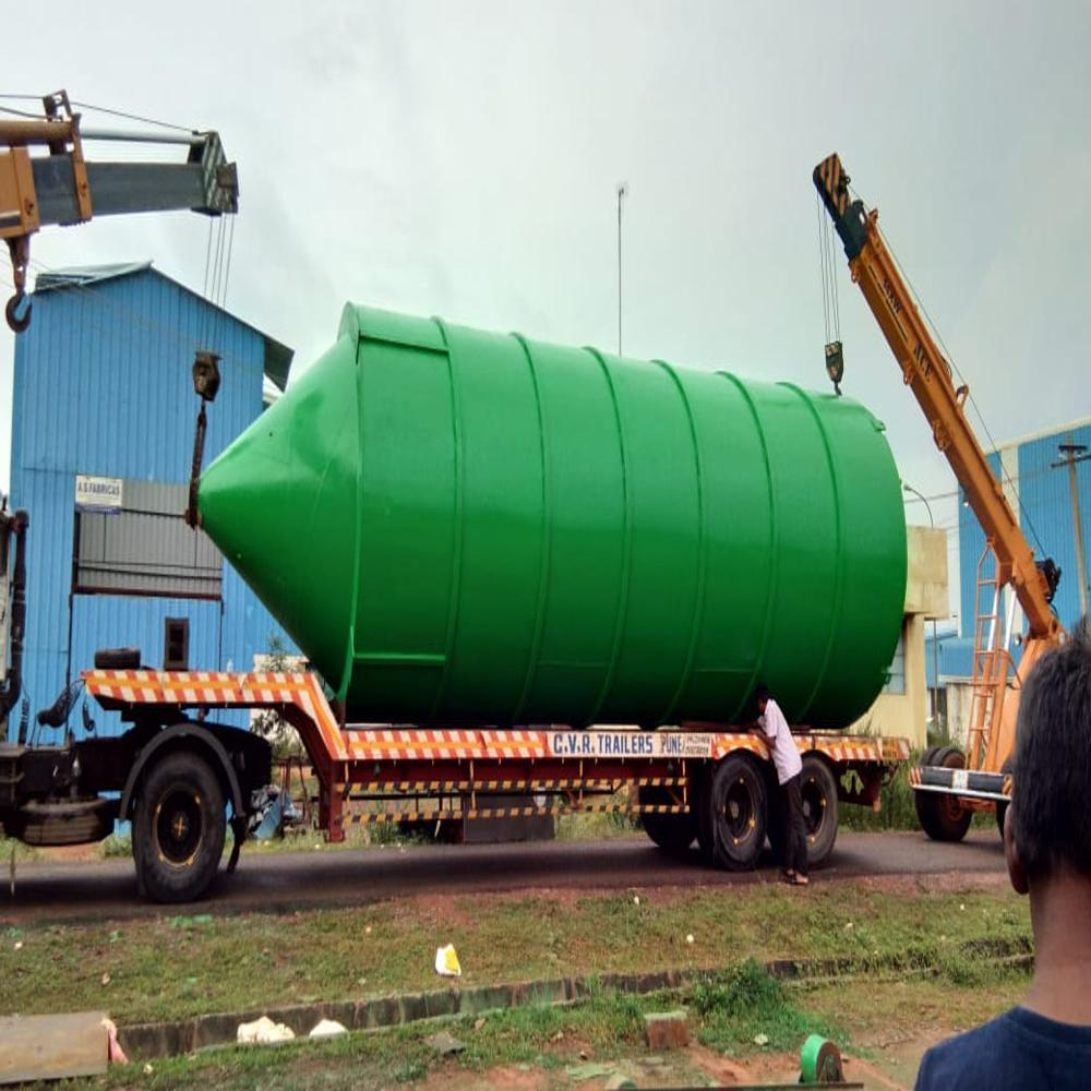 50 Ton Grain Storage Silo - Finish: Polished