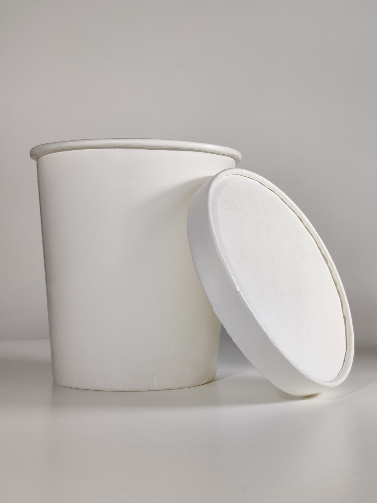 1150 Ml Paper Food Container - Color: White
