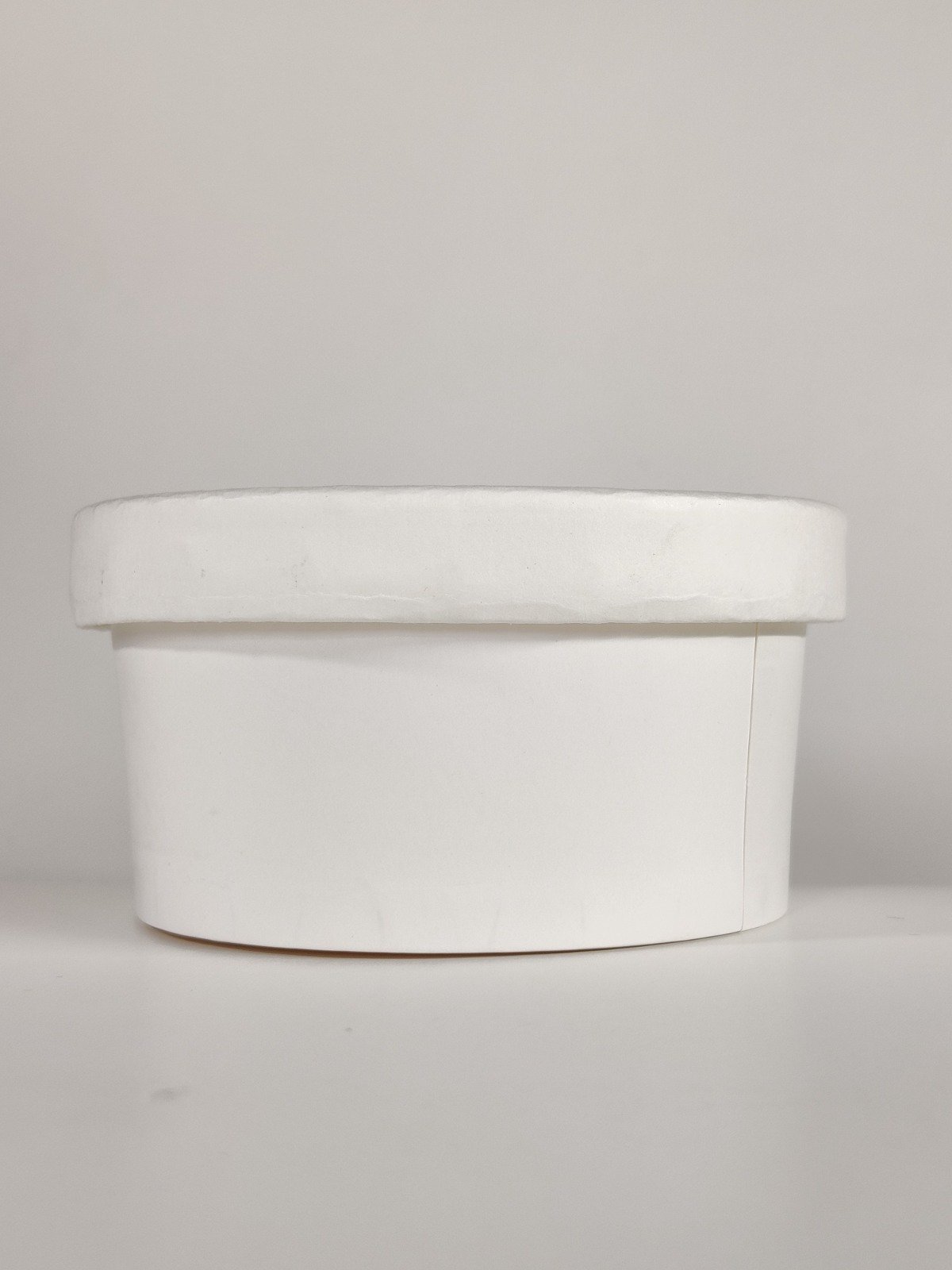 Paper food container - White - 125 ml 