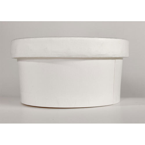 125 Ml Paper Food Container - Color: White