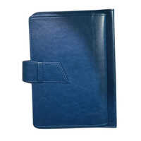 Leather Blue Diary Cover