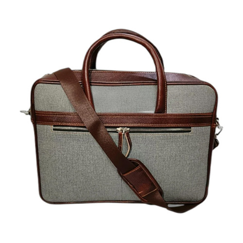 Fabric Brown Side Bag