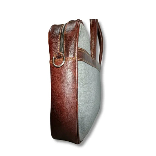 Fabric Brown Side Bag