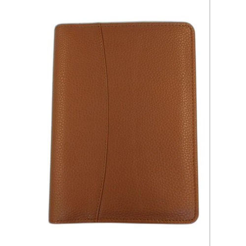 Brown Leather Document Diary Cover - Feature: Light Weight