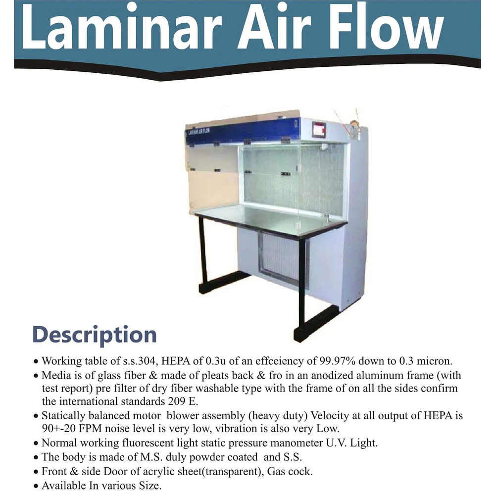 Vertical Laminar Air Flow Cabinet