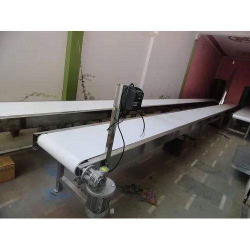 SS Batch Coding Conveyor