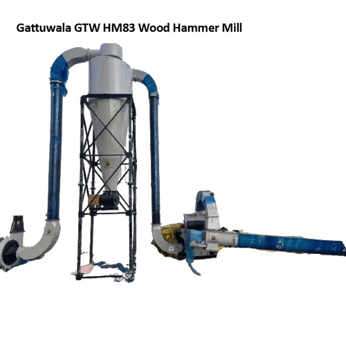 Gattuwala Gtw Hm83 Wood Hammer Mill - Capacity: 2000 Kg/Hr