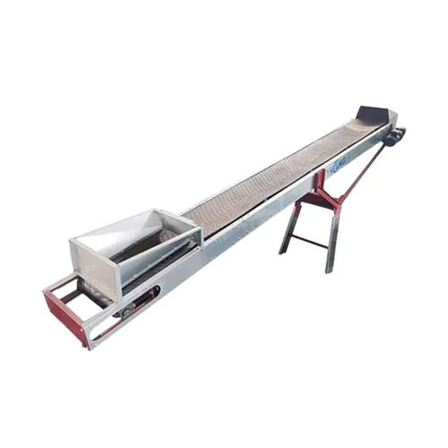 3Hp Yulong Flat Belt Conveyor - Material: Mild Steel And Rubber