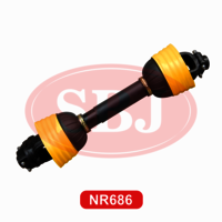Pto Shaft I. Lock With Cover Heavy Suitable For Sonalika - Color: Yellow