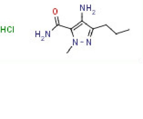 4-Amino-2-methyl-5-propylpyrazole-3-carboxamide hydrochloride