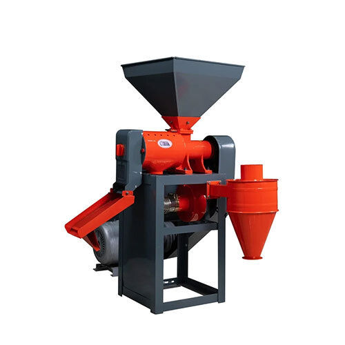 Rice Mill Machine With Blower - Material: Ms