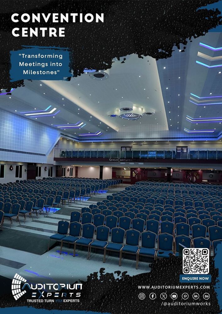 Convention Centre - Dynamic, Versatile Event Spaces | Customized Designs, Advanced Av Solutions, Professional Lighting, Acoustic Engineering, Project Management