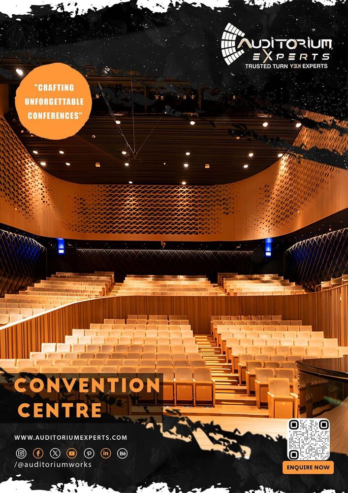 Convention Centre - Dynamic, Versatile Event Spaces | Customized Designs, Advanced Av Solutions, Professional Lighting, Acoustic Engineering, Project Management