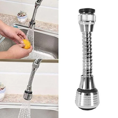 Turbo Flex Stainless Steel 360 Degree Sprayer Faucet