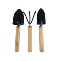 Garden Mini Hand Tools Set - Iron Material, Various Sizes Available | Powder Coated Finish, Includes Garden Fork