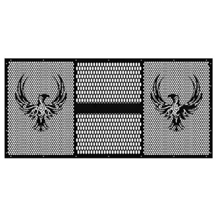 Eagle Dual 18 Base Dj Grill - Frame Material: Color Steel