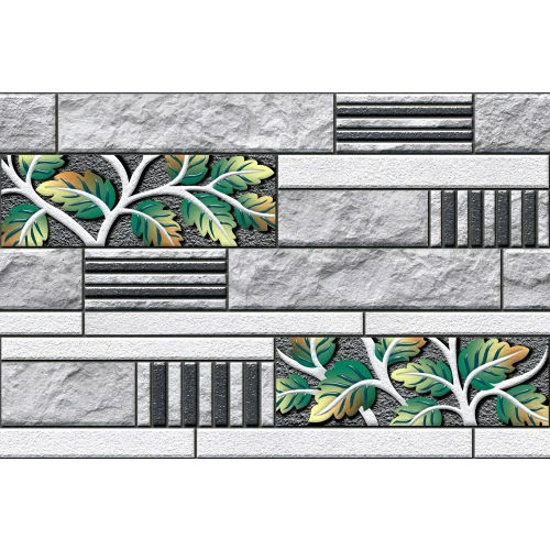 12 X 18 Inch Digital Matt Elevation Wall Tiles - Color: Multi Color