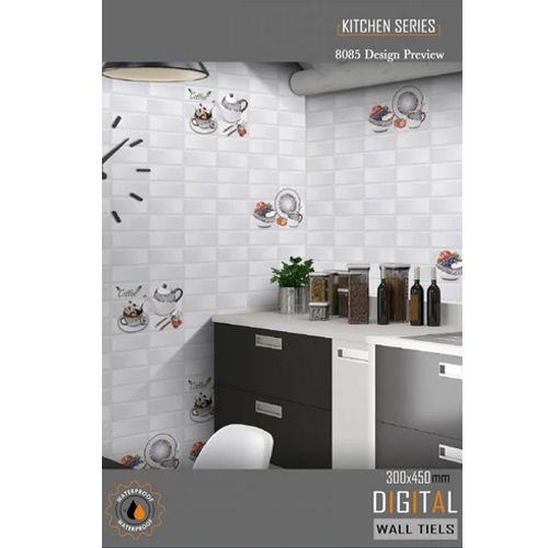 300 X 450 Mm Kitchen Tile - Color: Multi Color