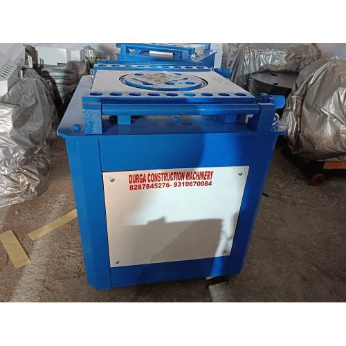 Gw 42J Bar Bending Machine - Color: Blue