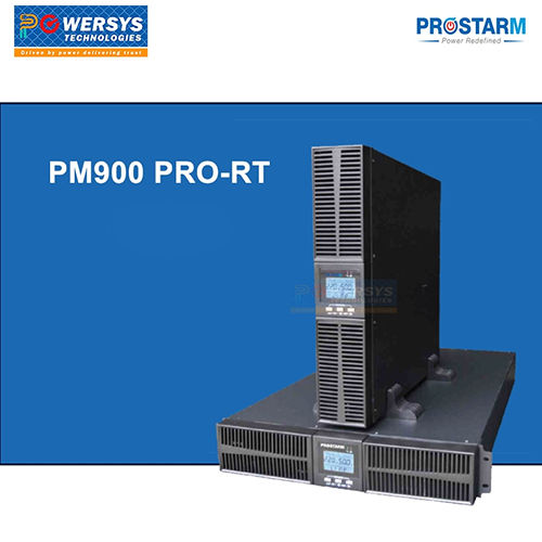 Pm900 3Kva Pro-Rt Cold Start Online Ups - Color: Black