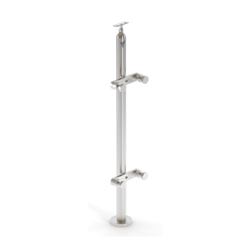 02VS004 Top Mount Glass Railing Baluster