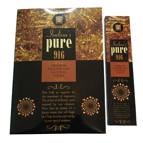 Pure 916 Incense Sticks - Feature: Eco-Friendly