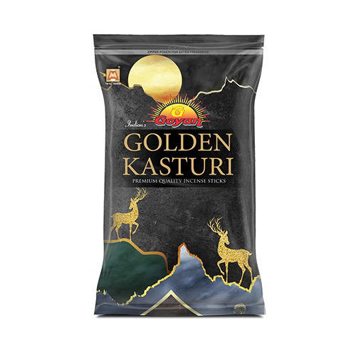 Golden Kasturi Incense Sticks