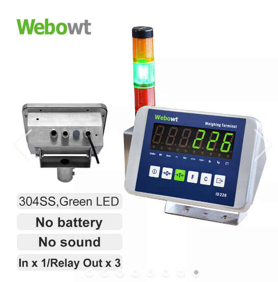 Digital Display Weighing Indicators - Accuracy: 0.01 %