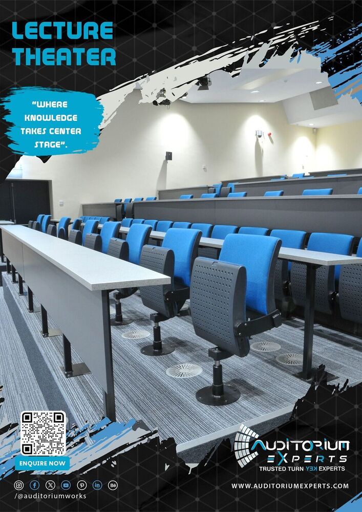 Lecture Theater - State-of-the-art Av Technology , Customized Design With Ergonomic Layout And Integrated Control Systems