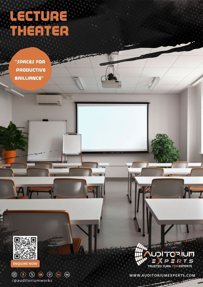 Lecture Theater - State-of-the-art Av Technology , Customized Design With Ergonomic Layout And Integrated Control Systems