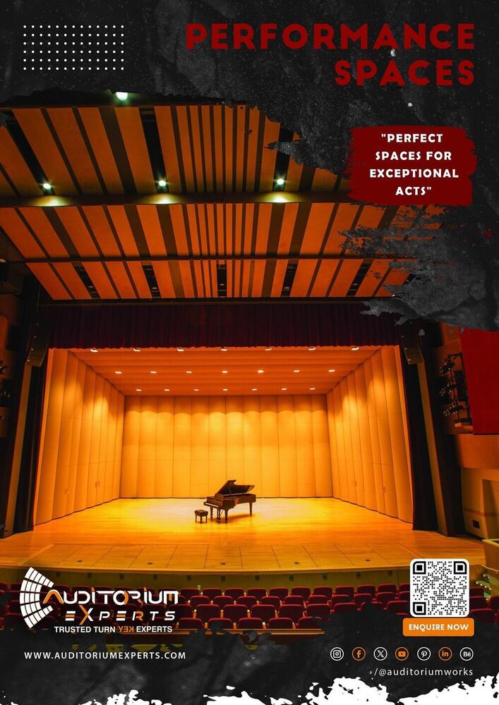 Performance Spaces - State-of-the-art Av Systems, Custom Design Solutions & Expert Acoustic Engineering For Dynamic Theatrical Experiences