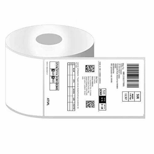 Direct Thermal Roll - Color: White