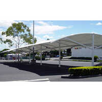 Covered Car Parking Tensile Structure