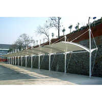 Tunnel Tensile Fabric Waterproof Car Parking Shed