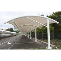 White Pvc Car Parking Shed - Feature: Easy To Install