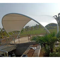 White Garden Tensile Structure