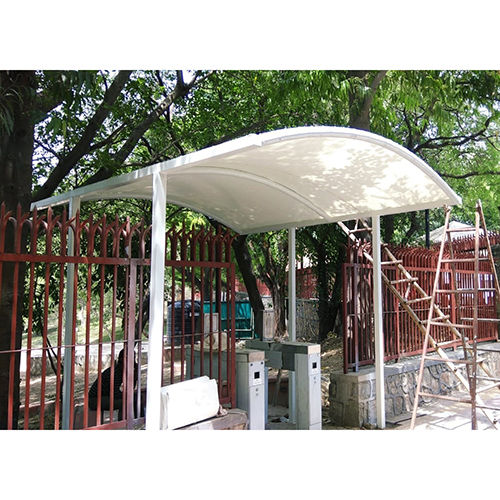 White Polycarbonate Sheet Canopy Structure - Feature: Water Proof