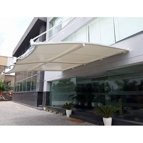 Ptfe Awning Tensile Canopy Structure - Color: White