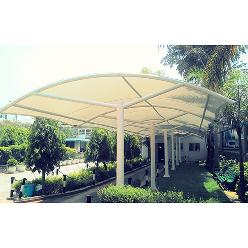 White Tensile Fabric Structure - Feature: Easy To Install