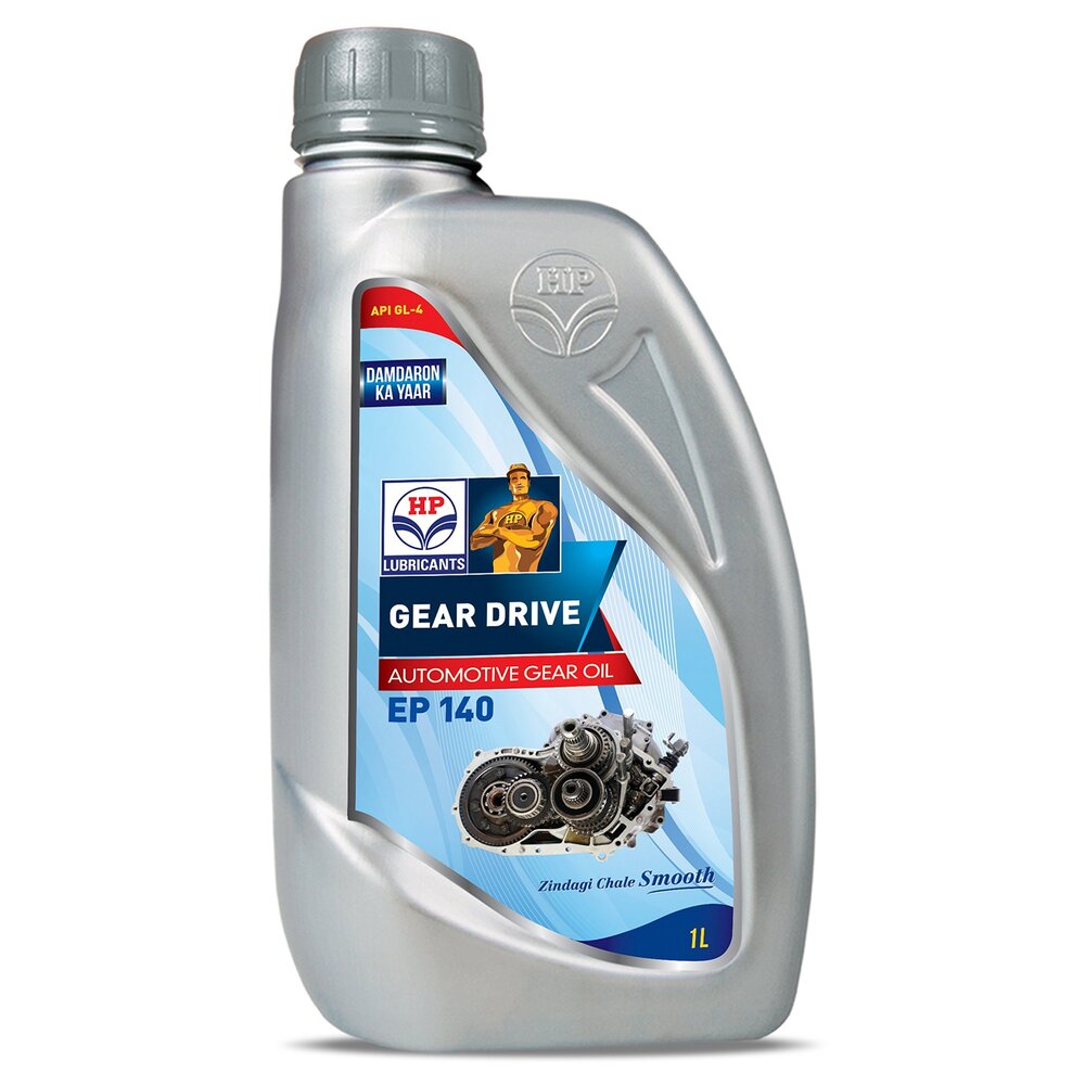 Gear Oil 140 - ISO 140 Viscosity Grade, Mineral Base Oil with Corrosion Inhibitors | EP Additive, -15°C Pour Point, 230°C Flash Point, 1L Bottle