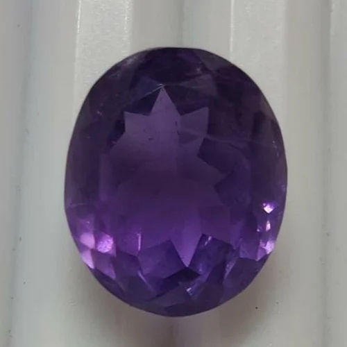 Purple Natural Amethyst Stone - Occasion: Party Wear