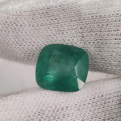 Natural Zambian Emerald - Shape: Rectangle