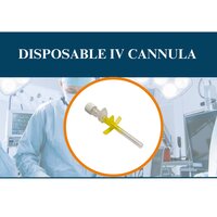 Disposable Iv Cannula - Medical-grade Plastic, Sterile Iv Kit For Surgical Use | Easy To Use, Disposable, Cost-effective, Sterile Dressing