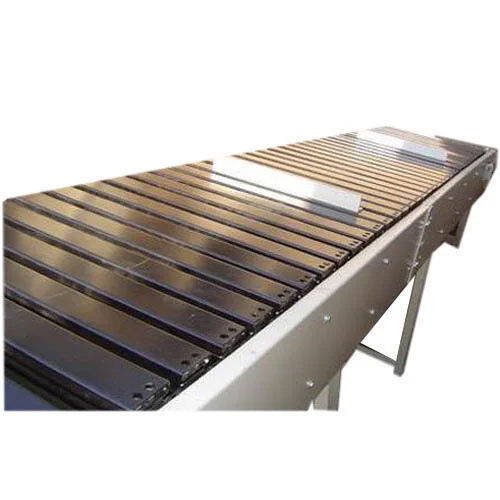 Slat Chain Conveyors - Color: Silver