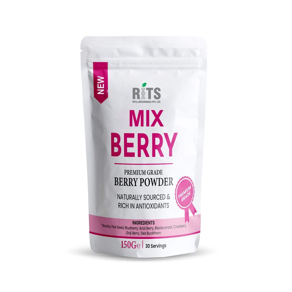 Mix Berry Powder Dietary Supplement Capsules